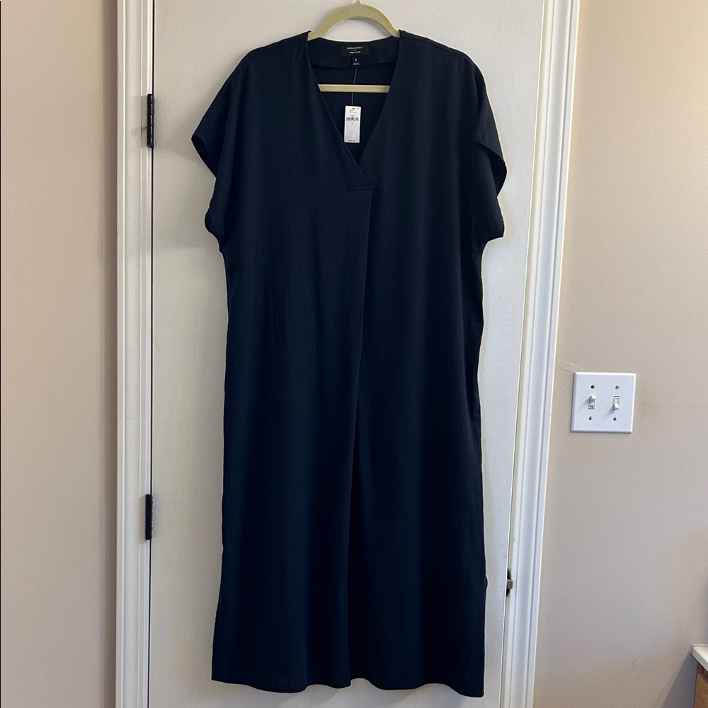 Banana Republic Classic Blue linen blend Dress